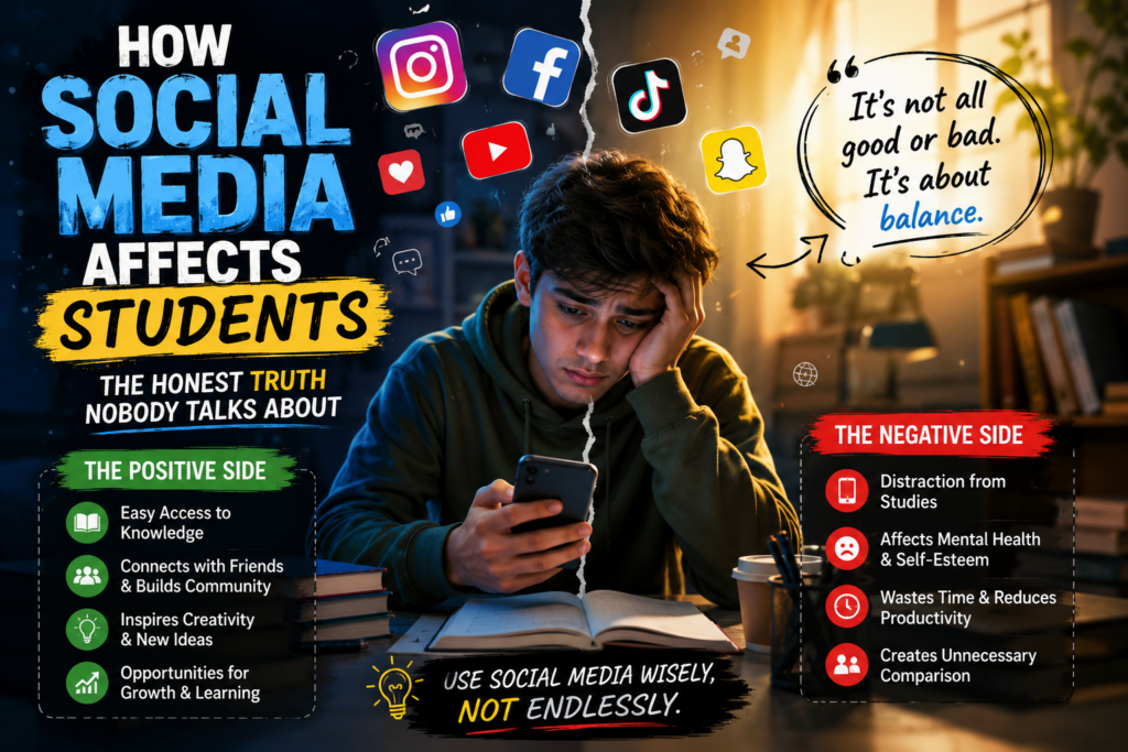 How Social Media messes with Students . Top 5 Benefits